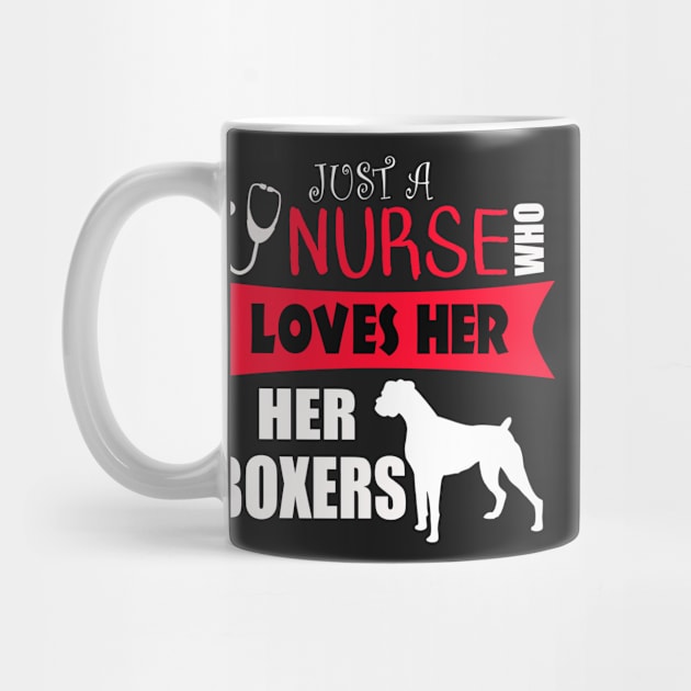 Nurse Who Loves Her Boxer Dogs by 3QuartersToday